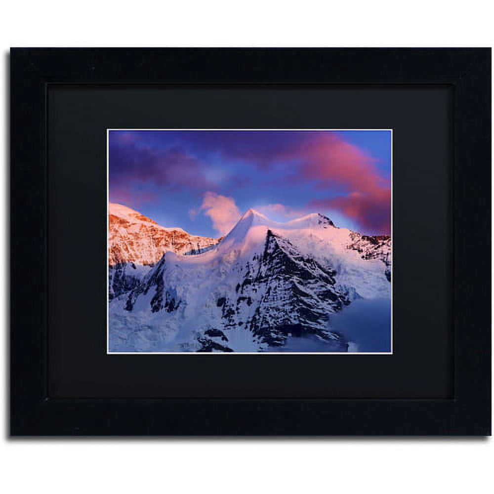 Trademark Fine Art "Sunset Celebration" Canvas Art by Philippe Sainte-Laudy, Black Matte, Black Frame