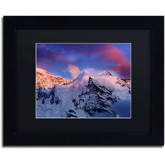 Trademark Fine Art "Sunset Celebration" Canvas Art by Philippe Sainte-Laudy, Black Matte, Black Frame