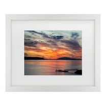 Trademark Fine Art 'Sunset Pier' Canvas Art by Pierre Leclerc