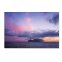 Trademark Fine Art 'Sunset Pose' Canvas Art by Philippe Sainte-Laudy