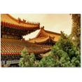 thumbnail image 1 of Trademark Fine Art "Sunset Roofs" Canvas Art by Philippe Hugonnard, 1 of 1