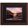 thumbnail image 1 of Trademark Fine Art "Sunset Sweep" Canvas Art by Michael Blanchette Photography Black Matte, Wood Frame, 1 of 4