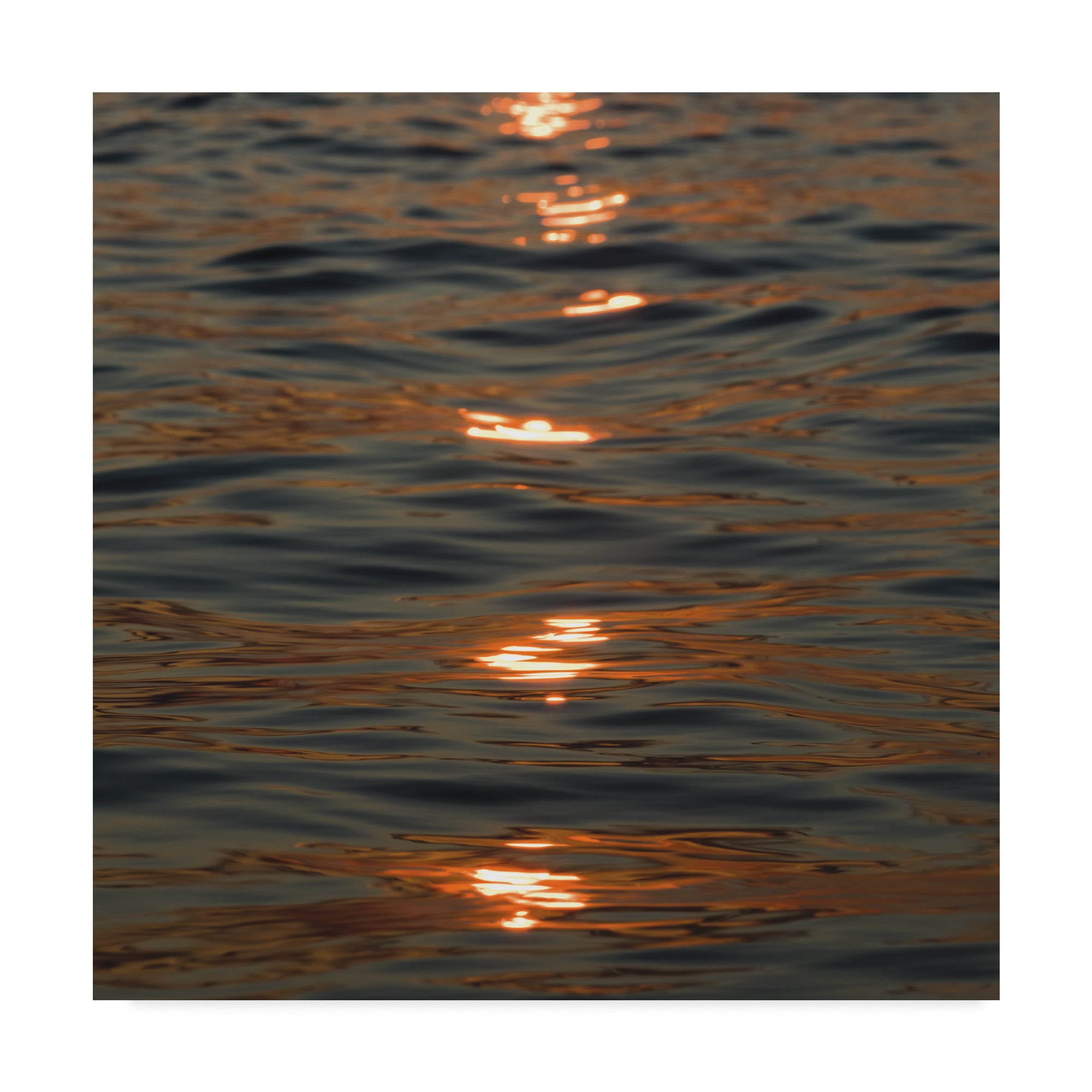 Trademark Fine Art 'Sunset Zen Reflections' Canvas Art by Kurt Shaffer