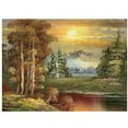 thumbnail image 1 of Trademark Fine Art "Sunset in Yellowstone" Canvas Art by Rio, 1 of 1