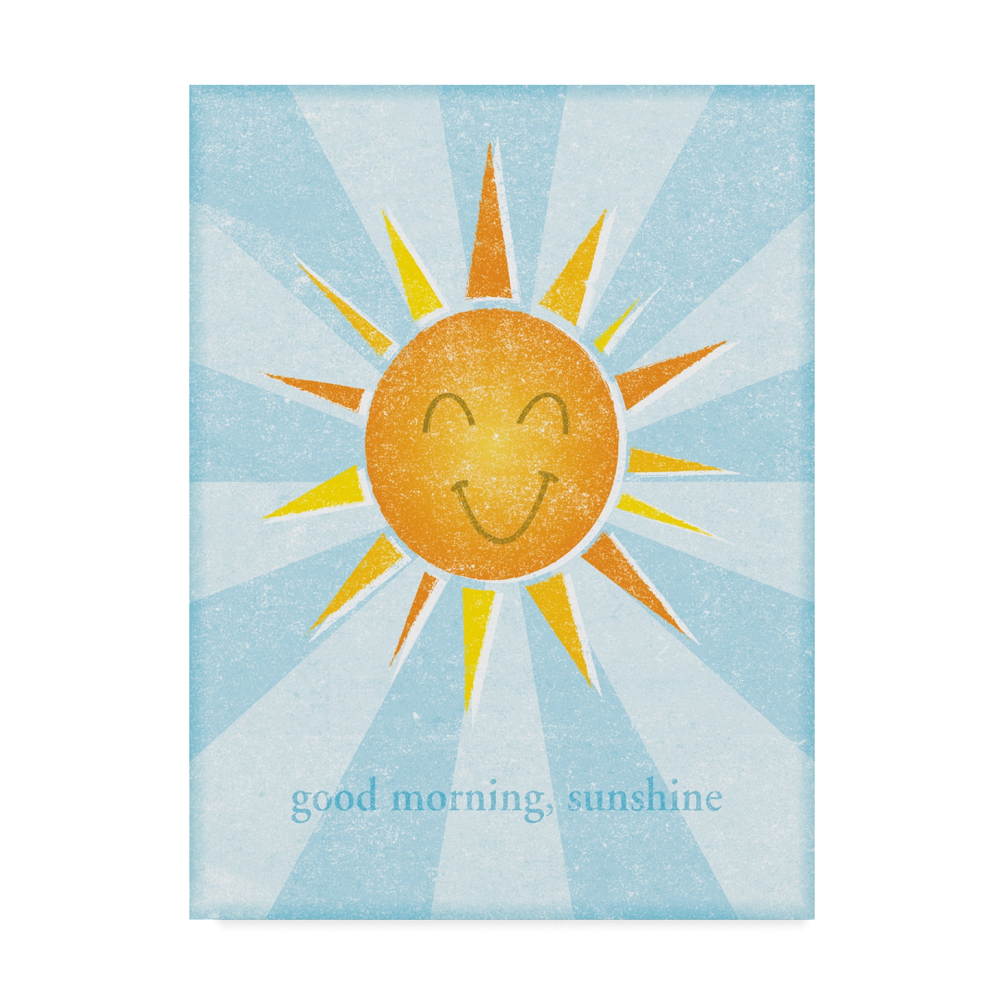 Trademark Fine Art 'Sunshine' Canvas Art by John W. Golden