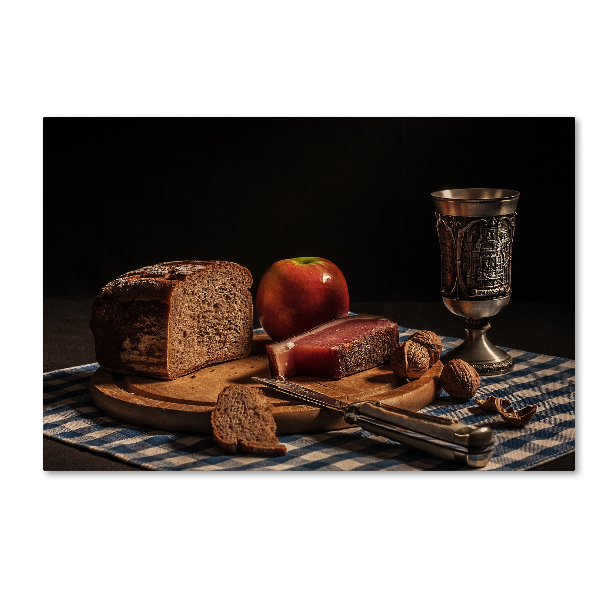 Trademark Fine Art 'Supper' Canvas Art by Joe Boehmer
