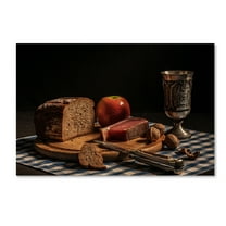 Trademark Fine Art 'Supper' Canvas Art by Joe Boehmer