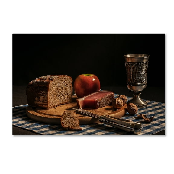 Trademark Fine Art 'Supper' Canvas Art by Joe Boehmer