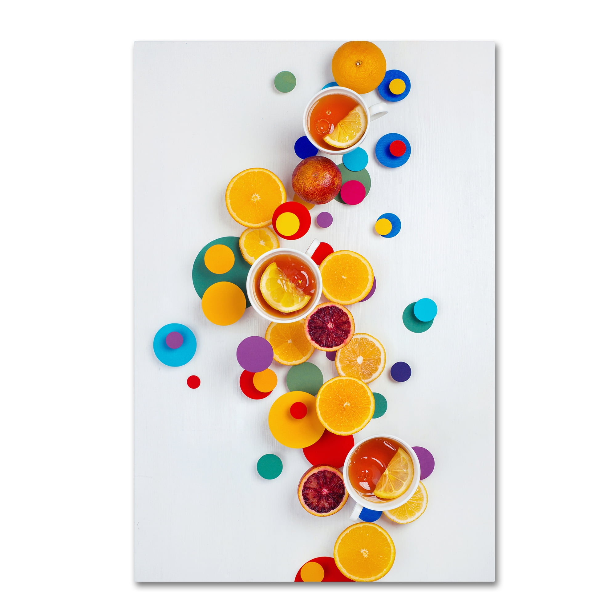 Trademark Fine Art 'Suprematic Teatime' Canvas Art by Dina Belenko