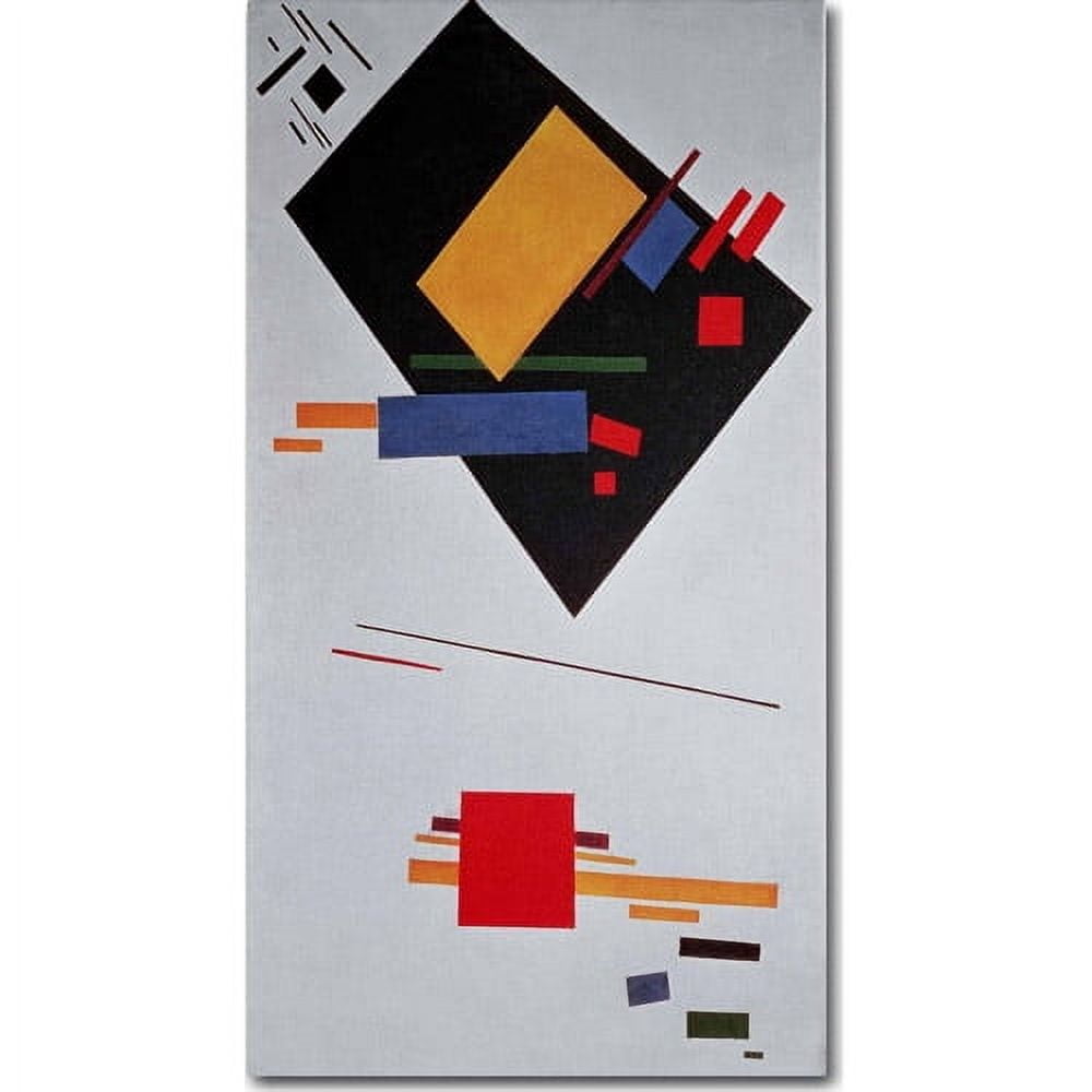 Trademark Fine Art "Suprematist Composition, 1915" Canvas Art by Kazimir Malevich