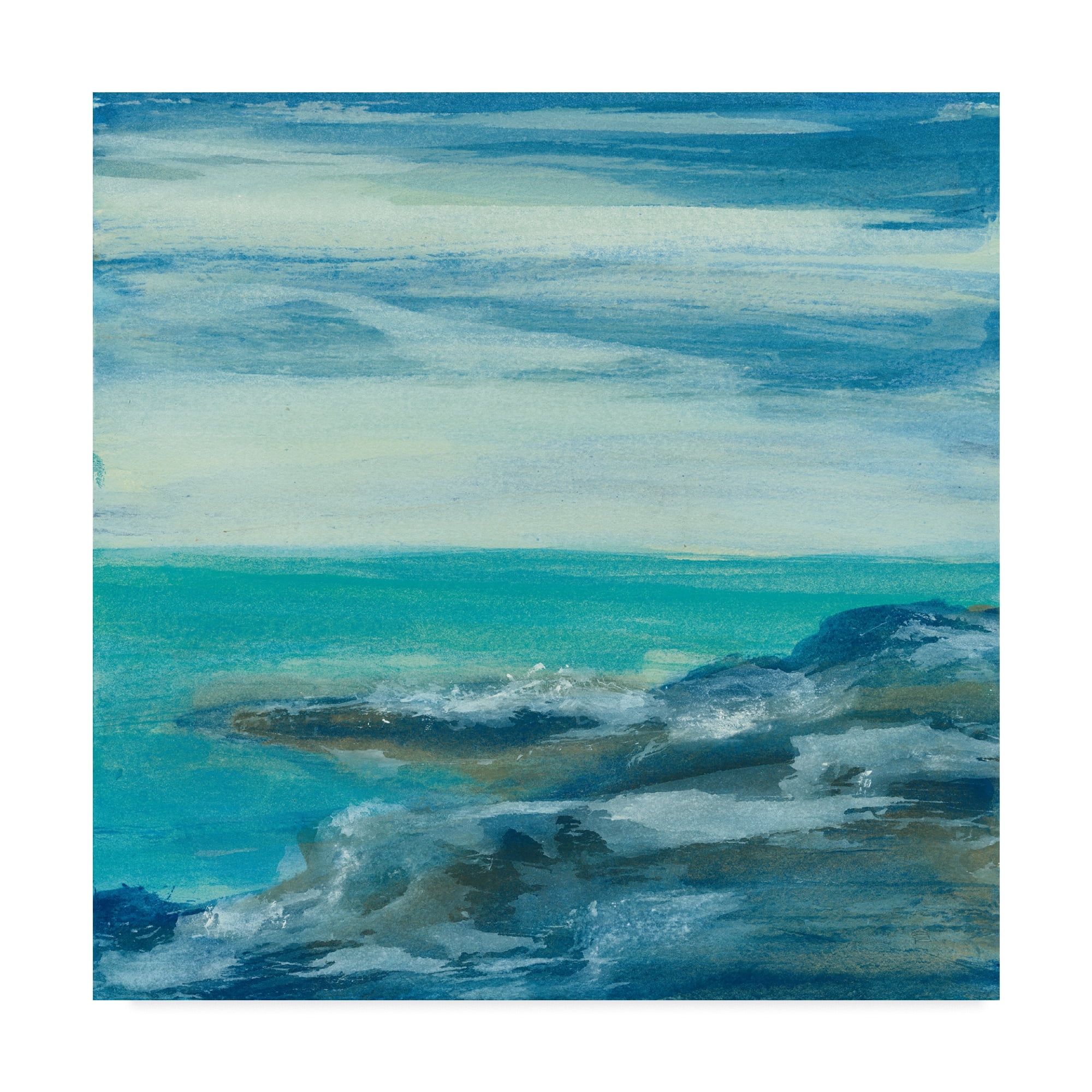 Trademark Fine Art 'Surf' Canvas Art by Chris Paschke
