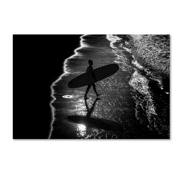 Trademark Fine Art 'Surf' Canvas Art by Massimo Della Latta