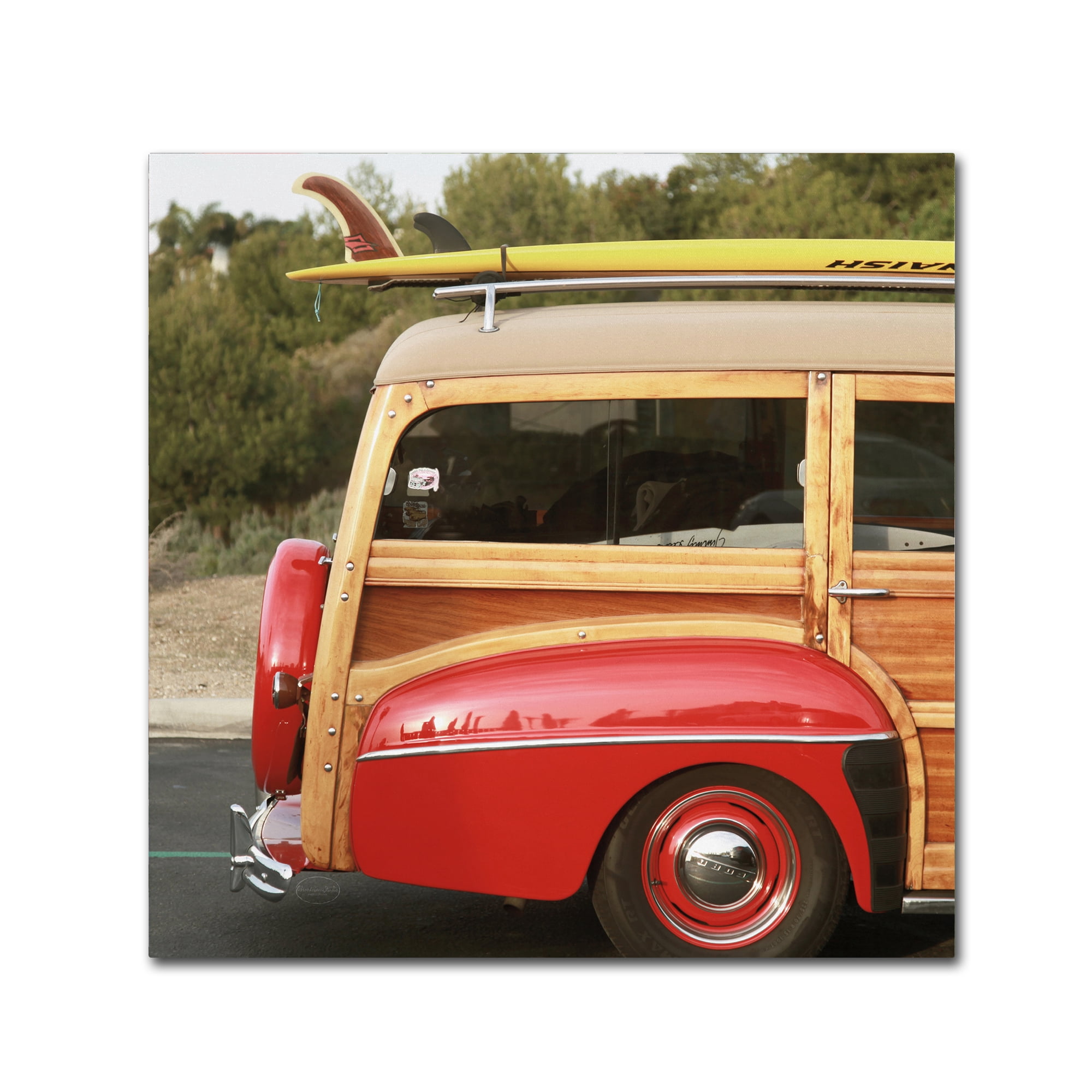 Trademark Fine Art 'Surfer Girl Crop' Canvas Art by Brookview Studio