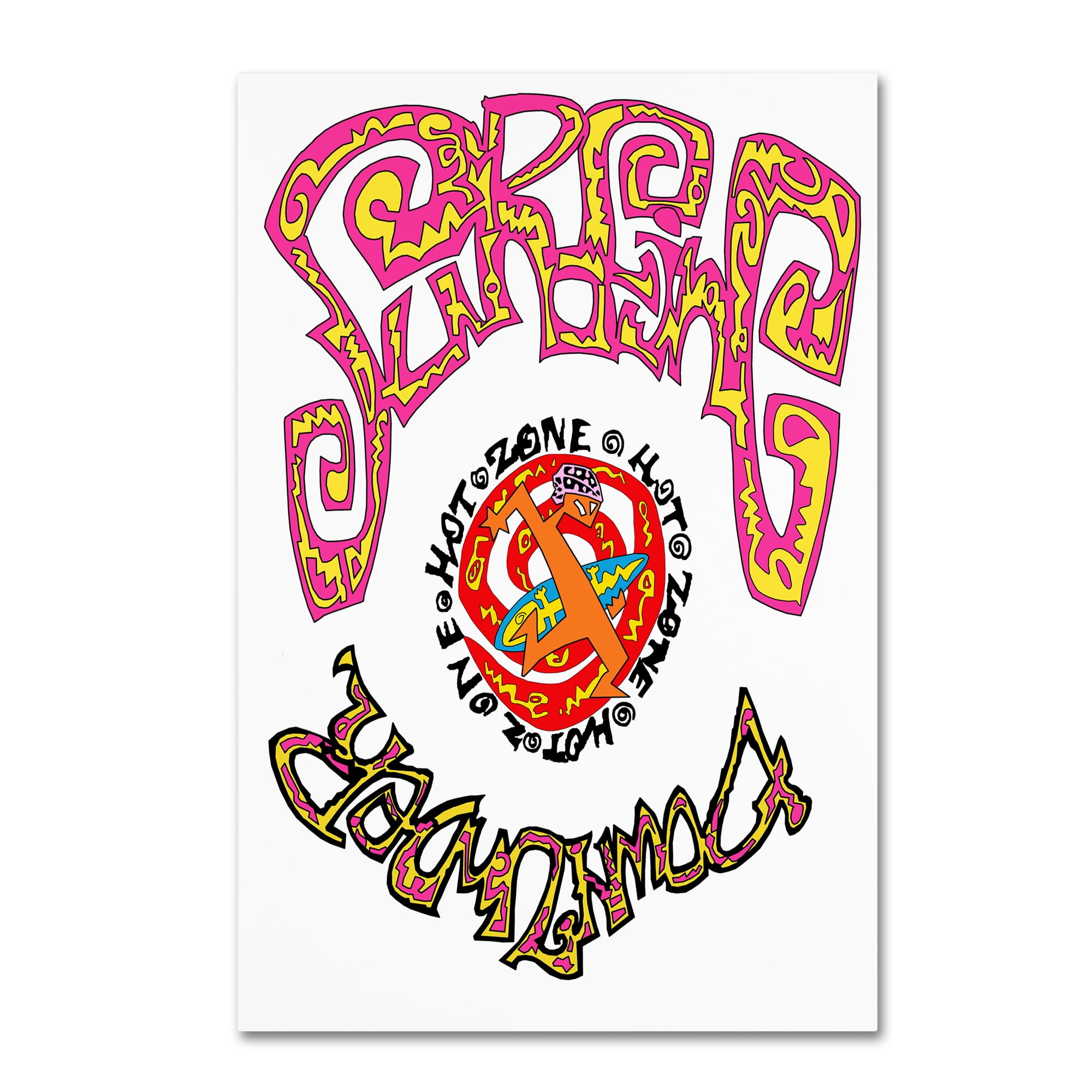 Trademark Fine Art 'Surfing Down Under' Canvas Art by Miguel Balbas