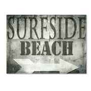 Trademark Fine Art 'Surfside Beach' Canvas Art by LightBoxJournal