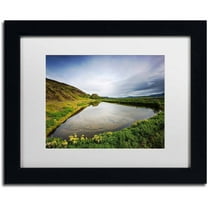 Trademark Fine Art 'Sweatbox' Canvas Art by Philippe Sainte-Laudy, White Matte, Black Frame