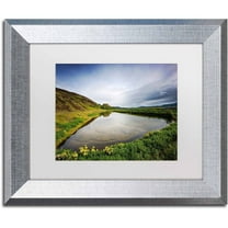 Trademark Fine Art 'Sweatbox' Canvas Art by Philippe Sainte-Laudy, White Matte, Silver Frame