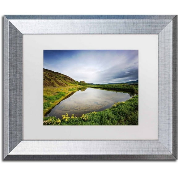 Trademark Fine Art 'Sweatbox' Canvas Art by Philippe Sainte-Laudy, White Matte, Silver Frame
