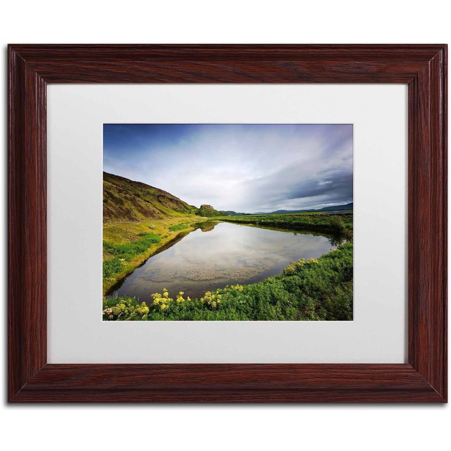 Trademark Fine Art 'Sweatbox' Canvas Art by Philippe Sainte-Laudy, White Matte, Wood Frame