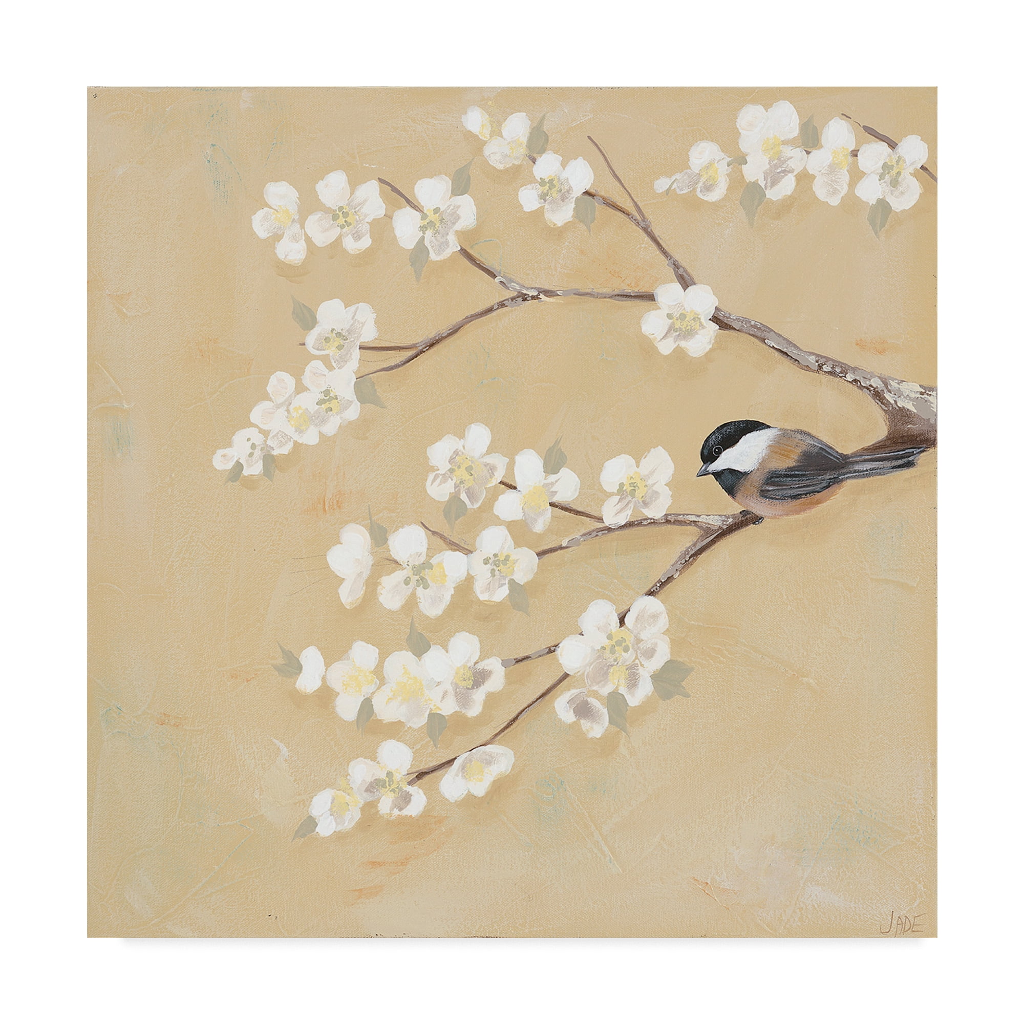 Trademark Fine Art 'Sweet Birds I' Canvas Art by Jade Reynolds