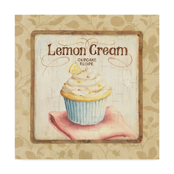 Trademark Fine Art 'Sweet Cupcakes III' Canvas Art by Lisa Audit