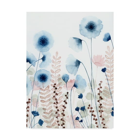 Trademark Fine Art 'Sweet Flower Field I' Canvas Art by Grace Popp