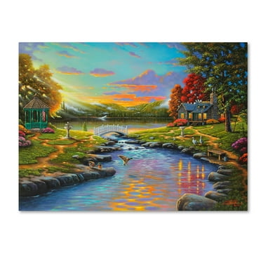 Trademark Fine Art 'Sweet Harmony' Canvas Art by Geno Peoples