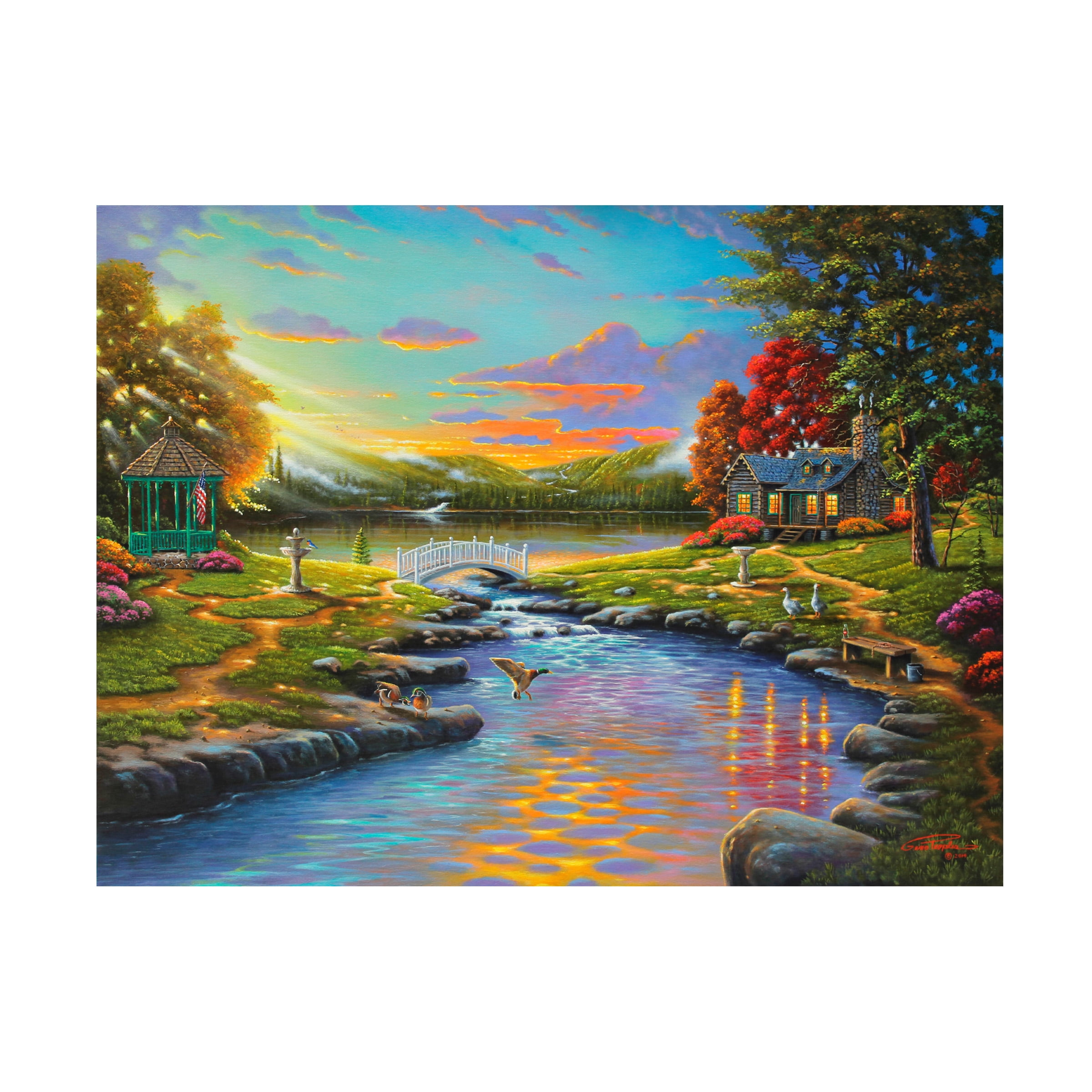 Trademark Fine Art 'Sweet Harmony' Canvas Art by Geno Peoples