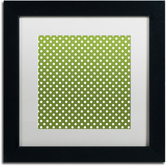 Trademark Fine Art "Sweet Holiday VI" Canvas Art by Color Bakery White Matte, Black Frame