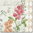 thumbnail image 1 of Trademark Fine Art "Sweet Pea" Canvas Art by Color Bakery, 1 of 3