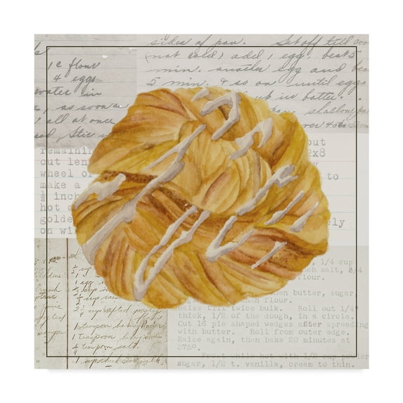 Trademark Fine Art 'Sweet Tooth Pastries IV' Canvas Art by Melissa Wang