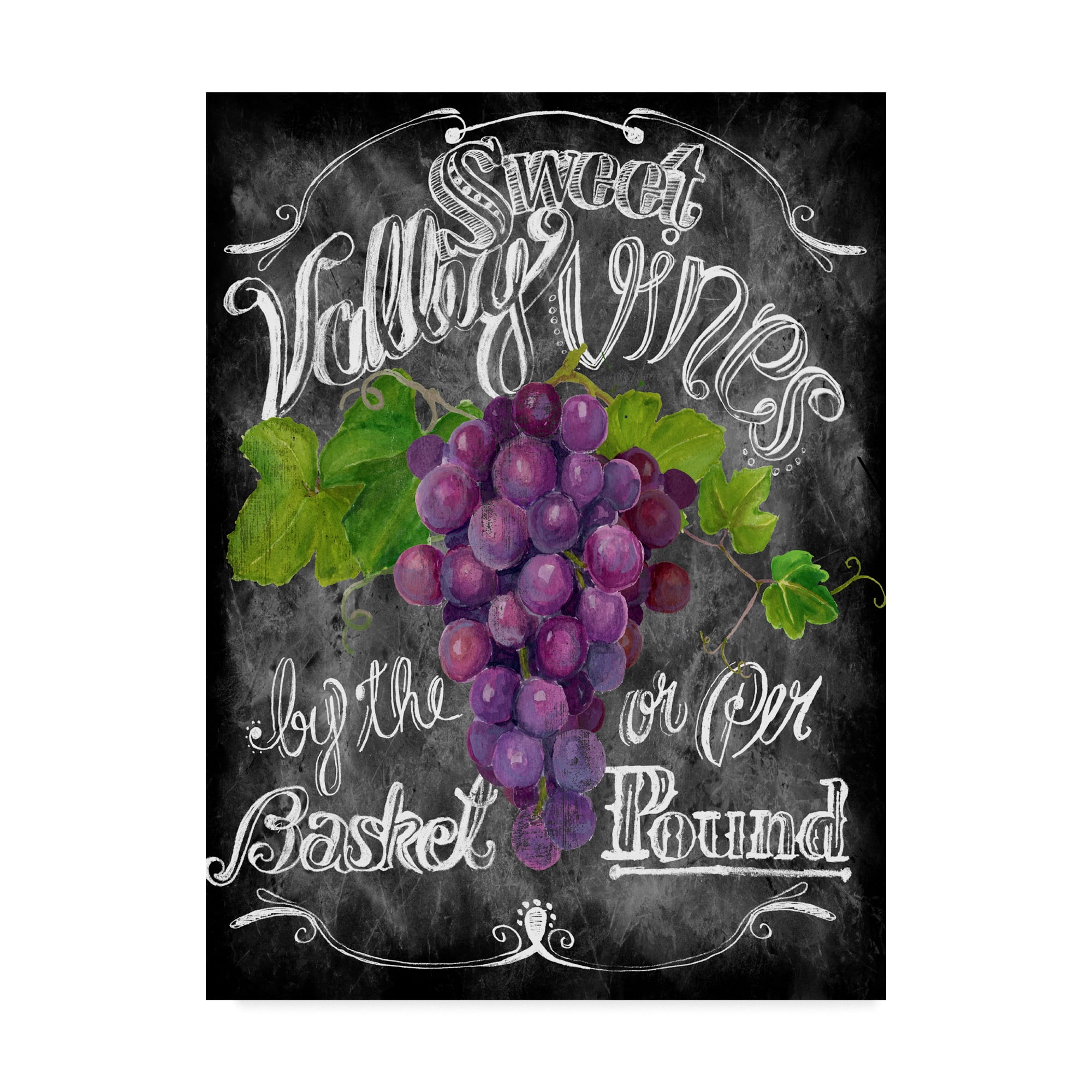 Trademark Fine Art 'Sweet Valley Vines' Canvas Art by Art Licensing Studio