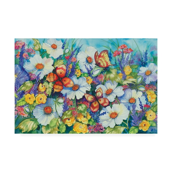 Trademark Fine Art 'Sweetly Succulent' Canvas Art by Kathleen Parr McKenna