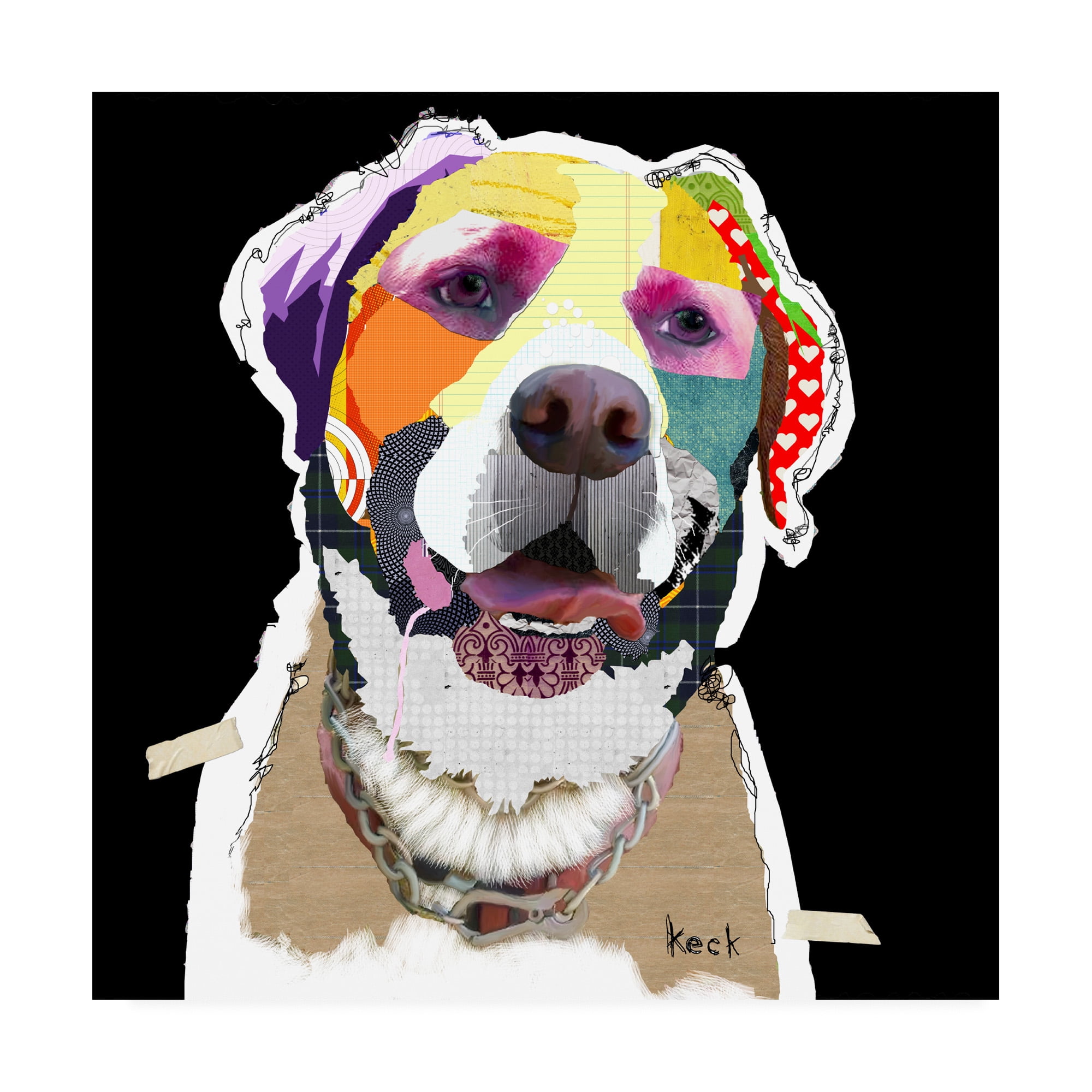 Trademark Fine Art 'Swissy' Canvas Art by Michel Keck