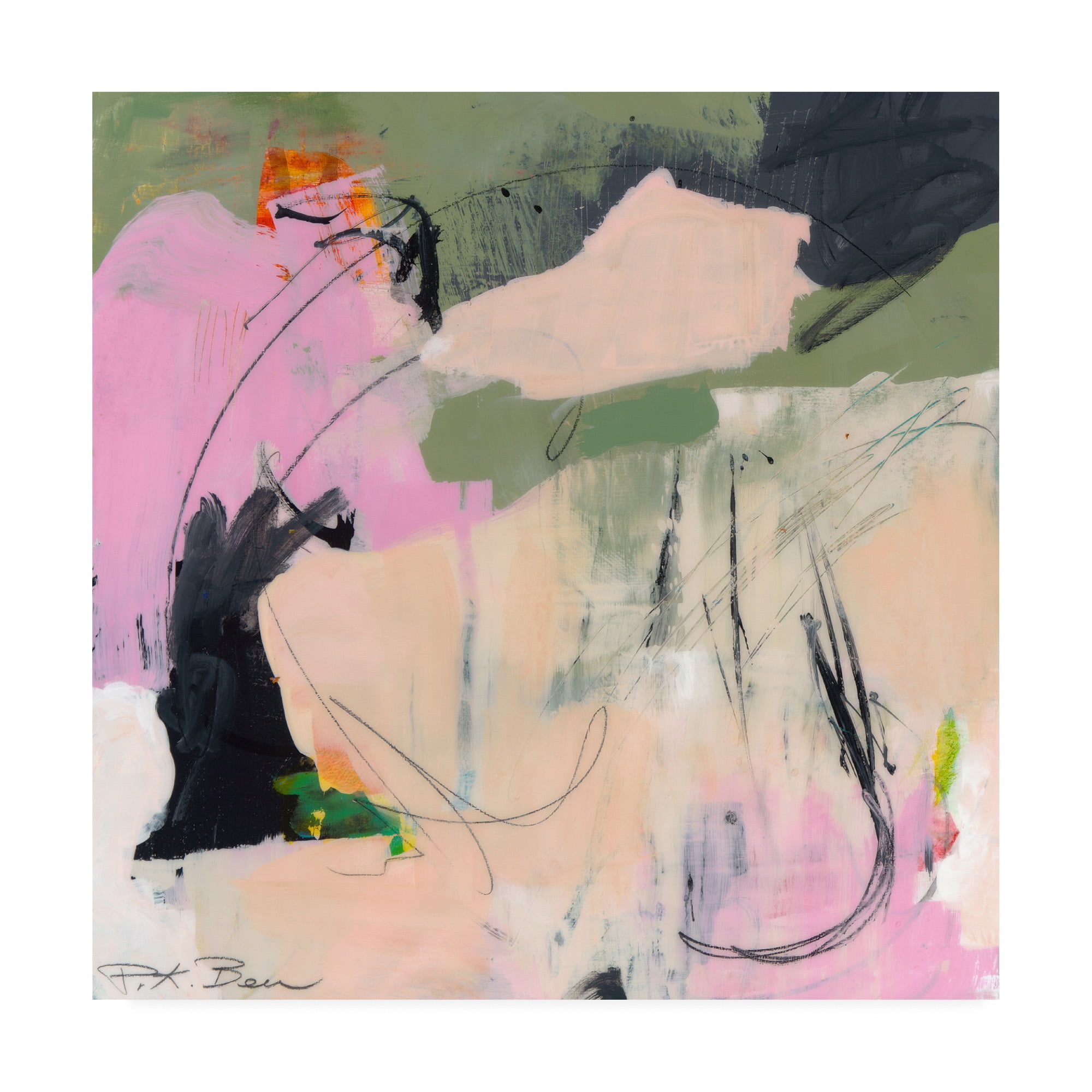 Trademark Fine Art 'Sylvan Zephyr No. 2' Canvas Art by Pamela K. Beer