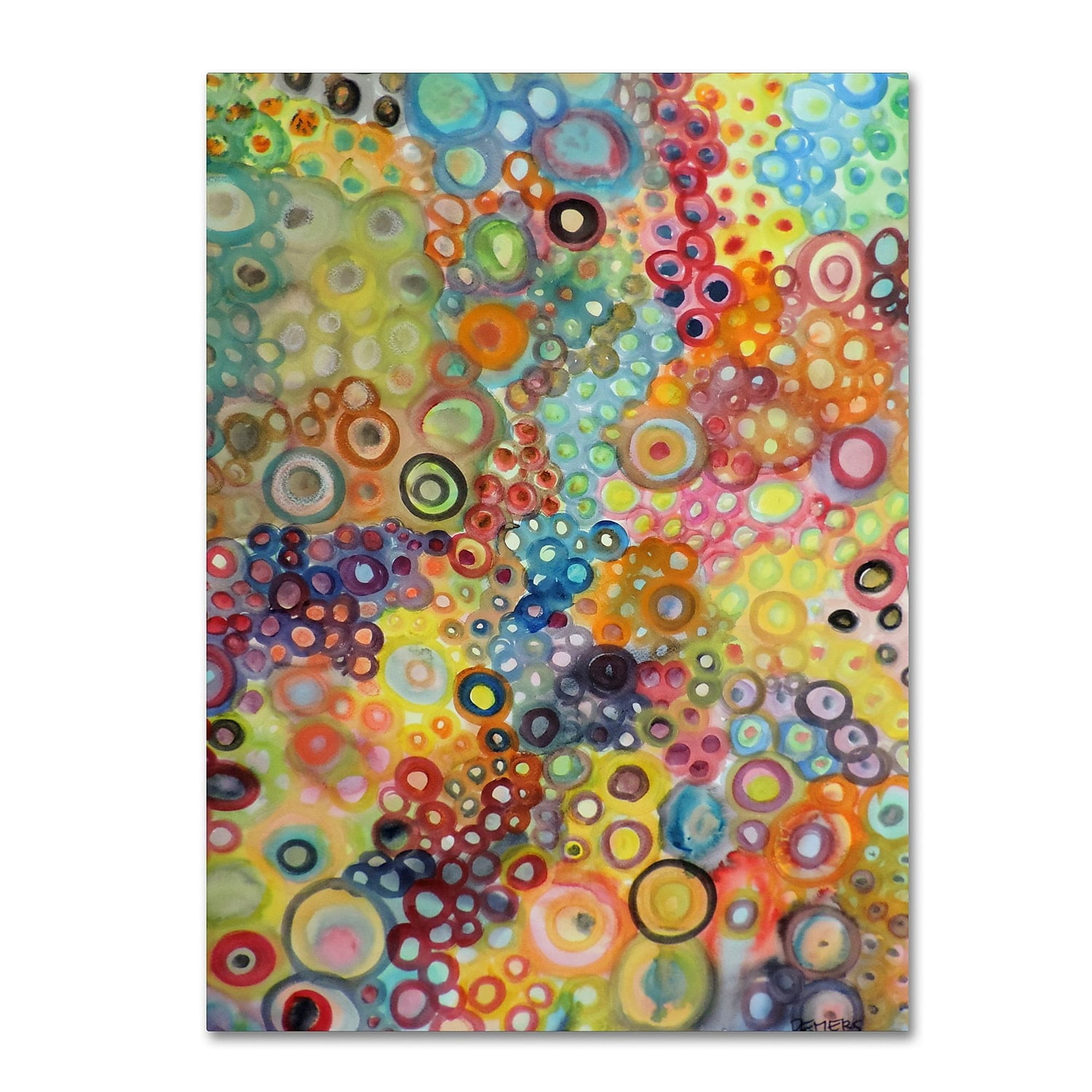 Trademark Fine Art Sylvie Demers 'Cellulaires' 35 x 47 (ALI0889-C3547GG)