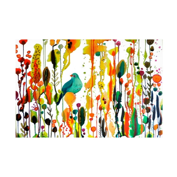 Trademark Fine Art Sylvie Demers Retrouver Son Chemin Canvas Wall Art - 12x19