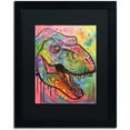 thumbnail image 1 of Trademark Fine Art "T Rex 1" Canvas Art by Dean Russo, Black Matte, Black Frame, 1 of 4