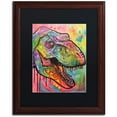 thumbnail image 1 of Trademark Fine Art "T Rex 1" Canvas Art by Dean Russo, Black Matte, Wood Frame, 1 of 4