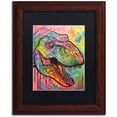 thumbnail image 1 of Trademark Fine Art "T Rex 1" Canvas Art by Dean Russo, Black Matte, Wood Frame, 1 of 4