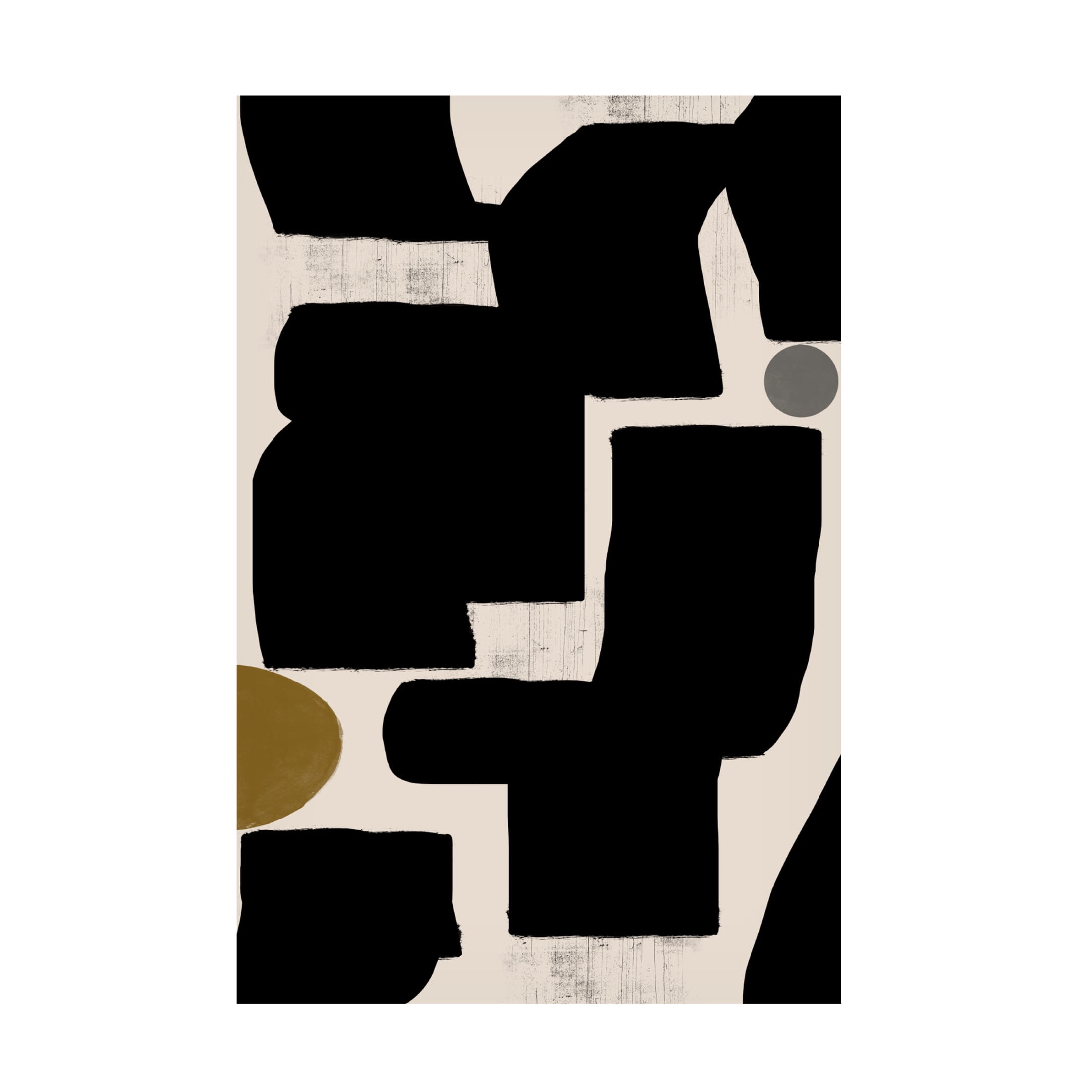 Trademark Fine Art THE MIUUS STUDIO Abstract Art No1 Canvas Wall Art