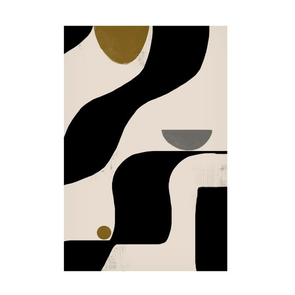 Trademark Fine Art THE MIUUS STUDIO Abstract Art No2 Canvas Wall Art