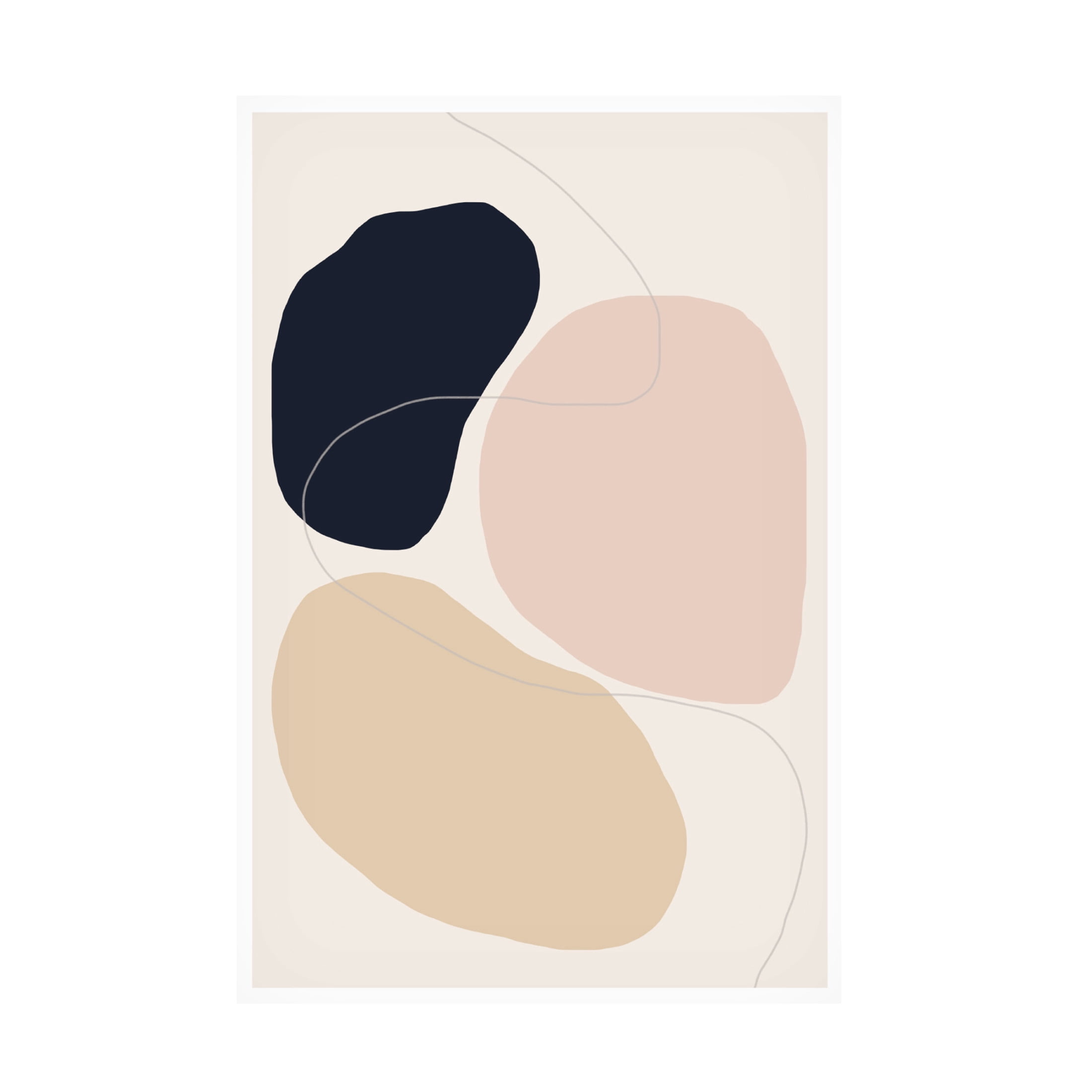 Trademark Fine Art THE MIUUS STUDIO Abstract Composition Canvas Wall Art
