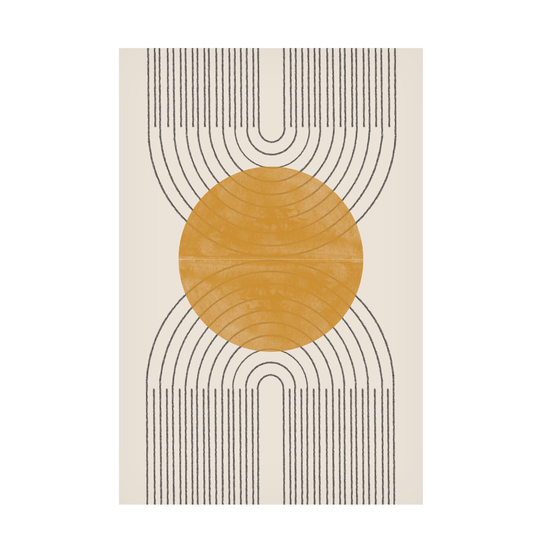 Trademark Fine Art THE MIUUS STUDIO Arch Composition No1 Canvas Wall Art