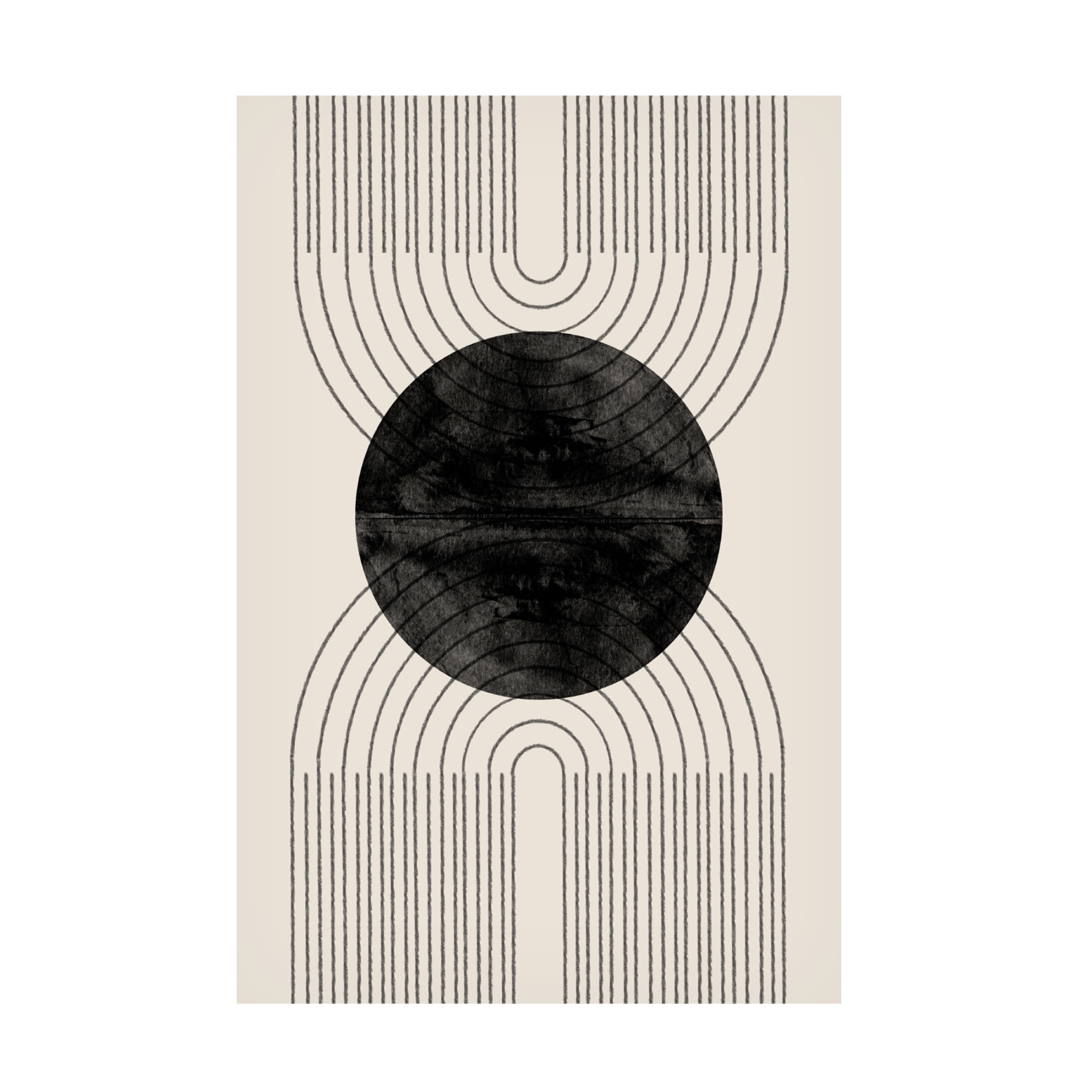 Trademark Fine Art THE MIUUS STUDIO Arch Composition No3 Canvas Wall Art