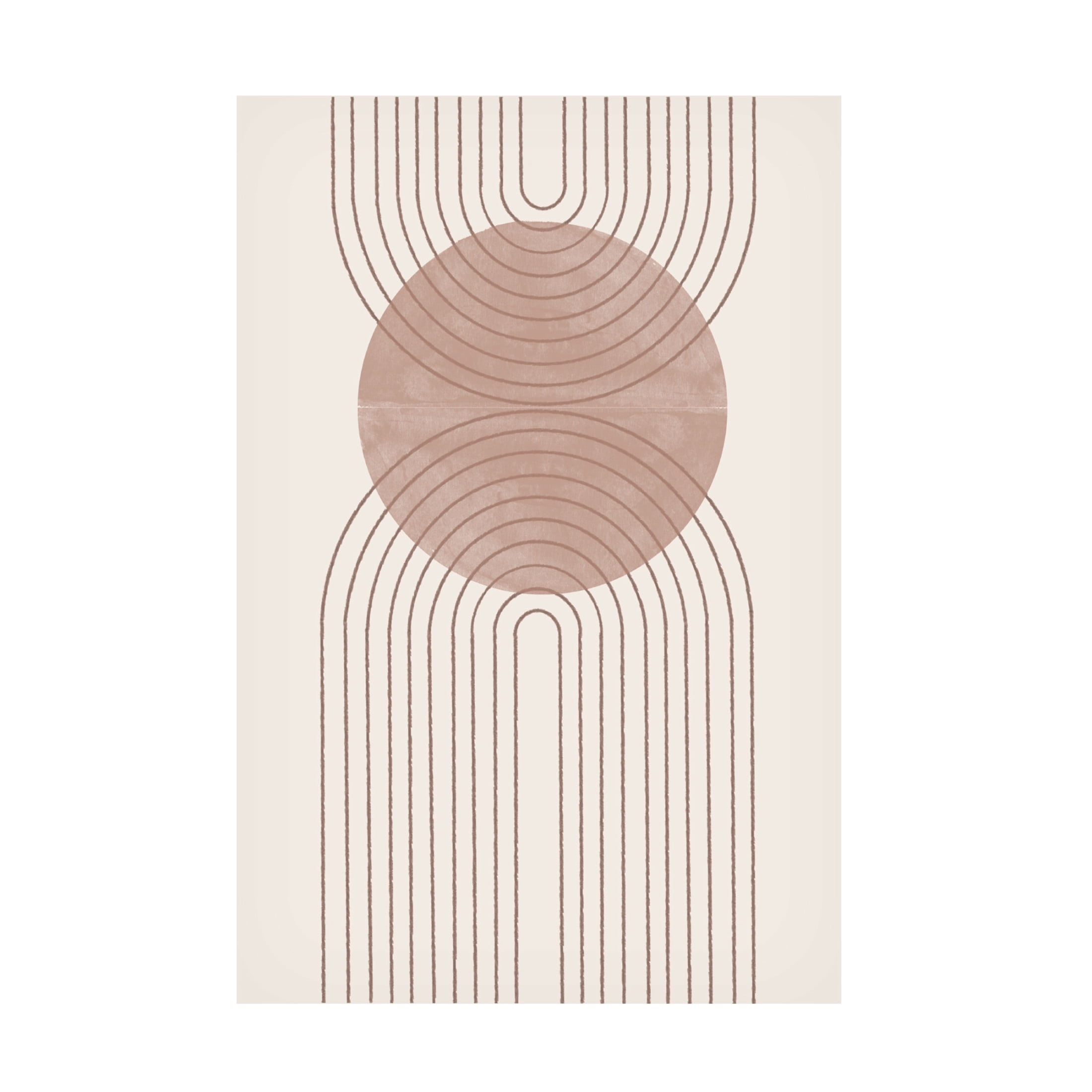 Trademark Fine Art THE MIUUS STUDIO Arch Composition No5 Canvas Wall Art
