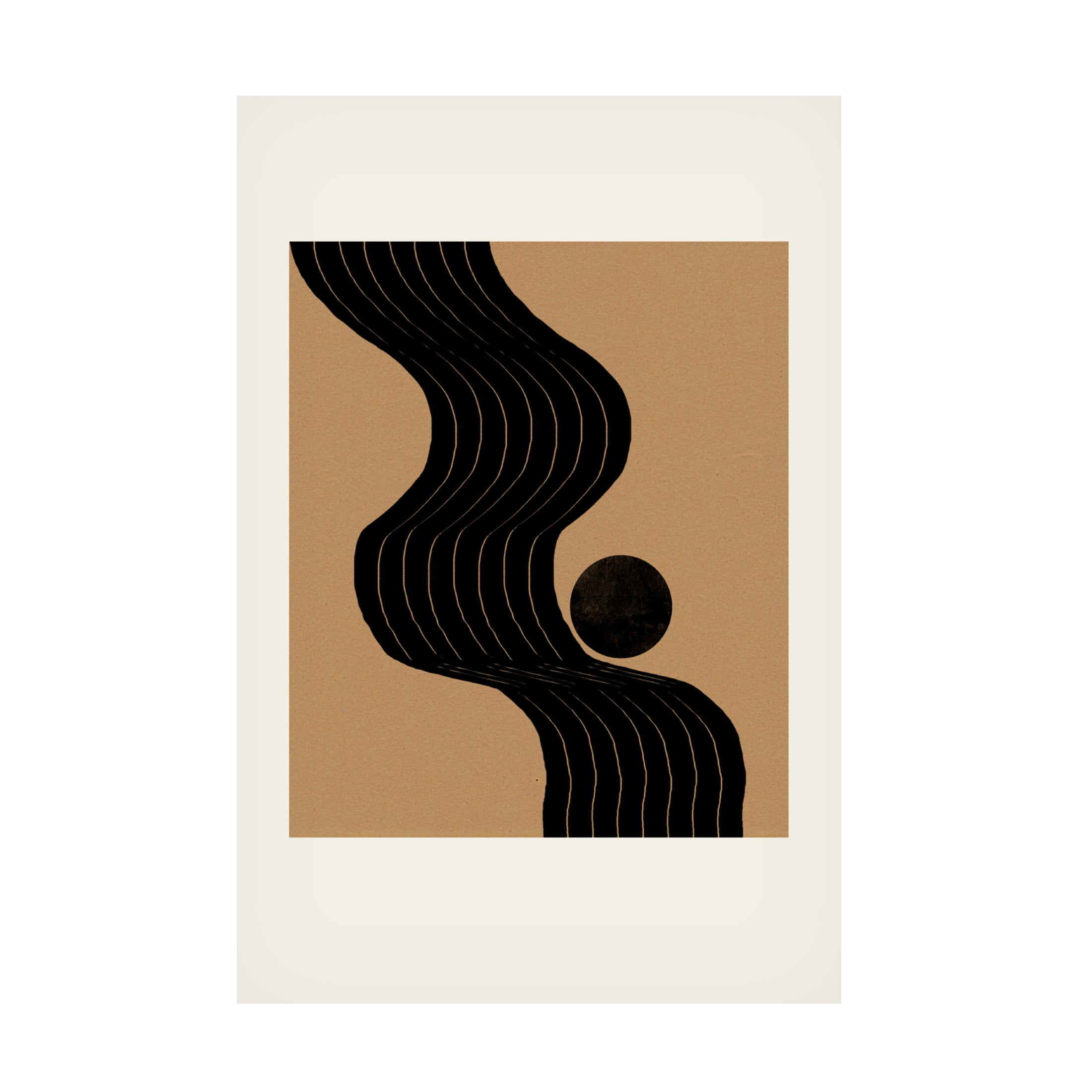 Trademark Fine Art THE MIUUS STUDIO Composition I Canvas Wall Art