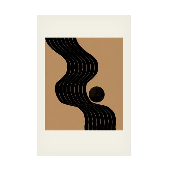 Trademark Fine Art THE MIUUS STUDIO Composition I Canvas Wall Art