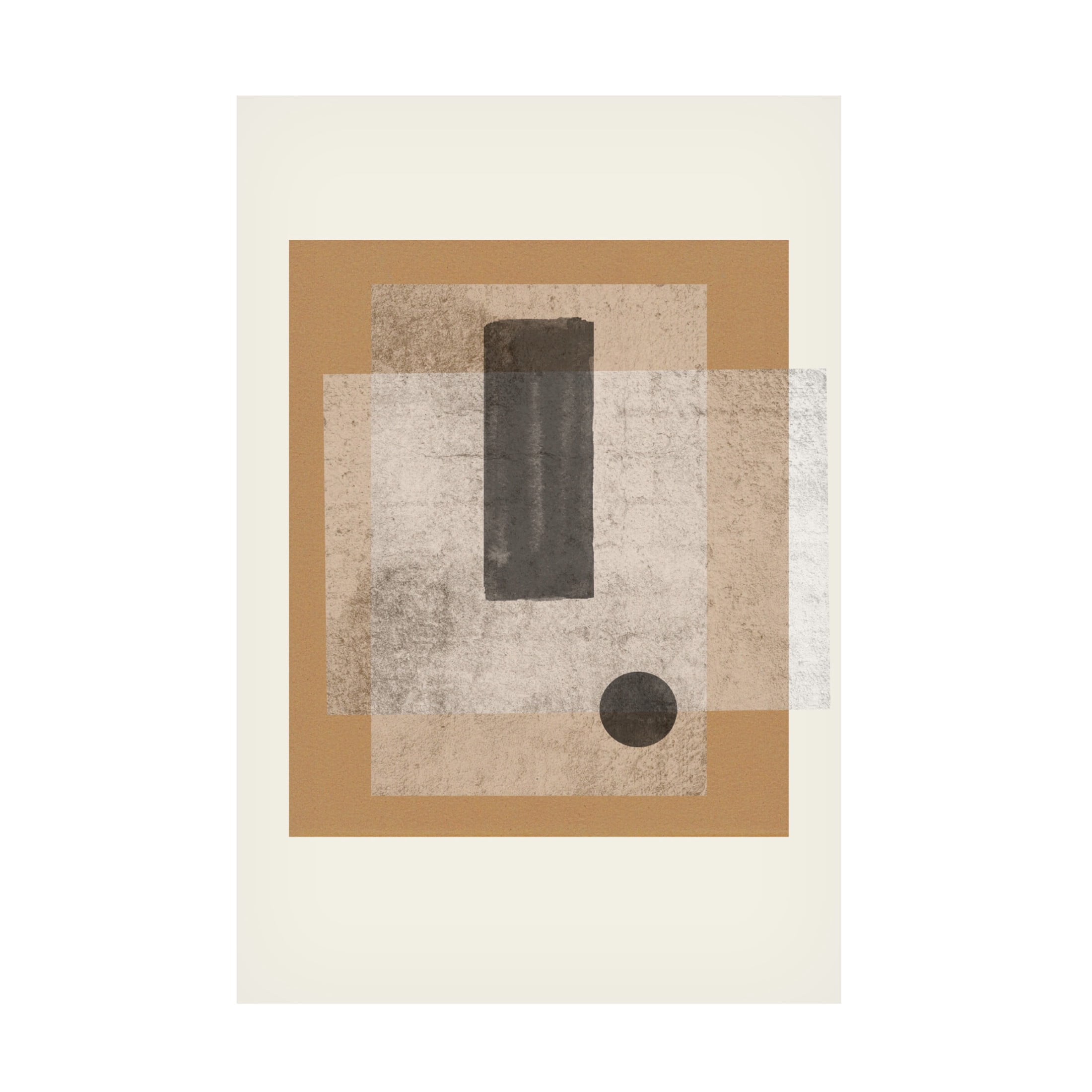 Trademark Fine Art THE MIUUS STUDIO Composition III Canvas Wall Art