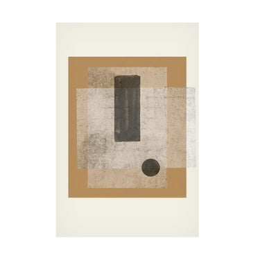 Trademark Fine Art THE MIUUS STUDIO Composition III Canvas Wall Art
